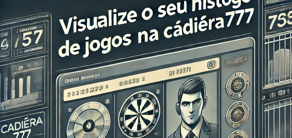 Visualize o seu histórico de jogos na Cadiera777